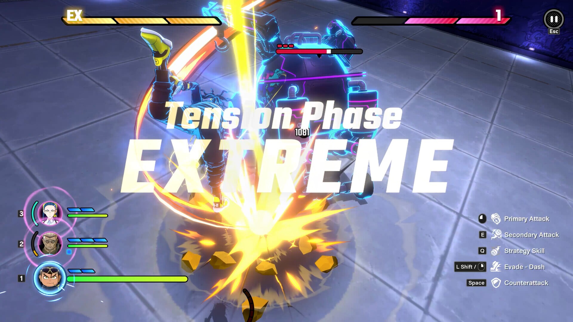 Скриншот из игры TRIBE NINE - 69