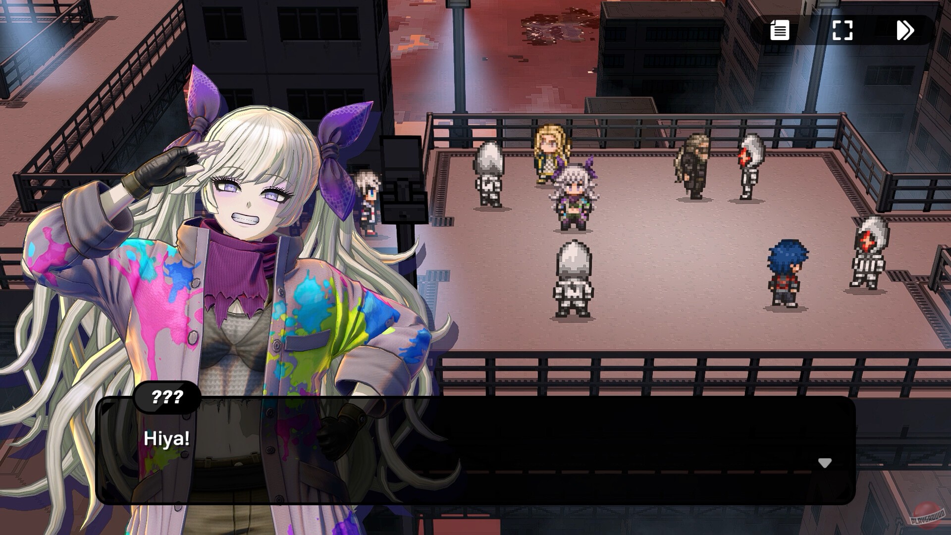 Скриншот из игры TRIBE NINE - 51