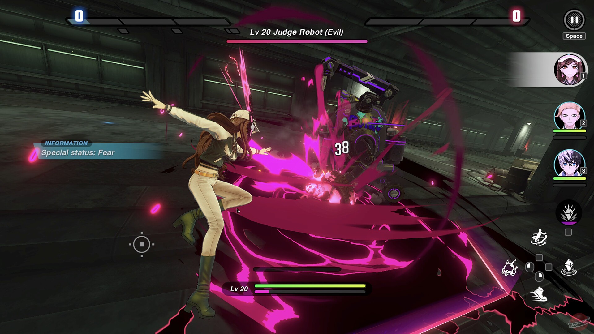 Скриншот из игры TRIBE NINE - 55