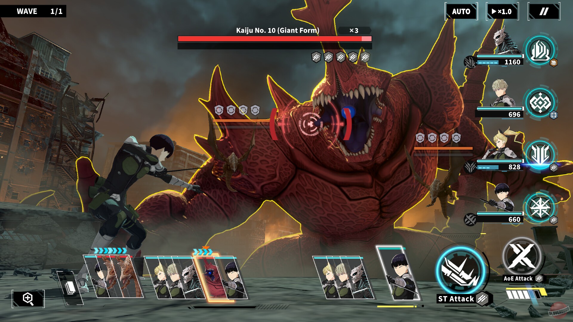 Скриншот из игры Kaiju No. 8: The Game - 10