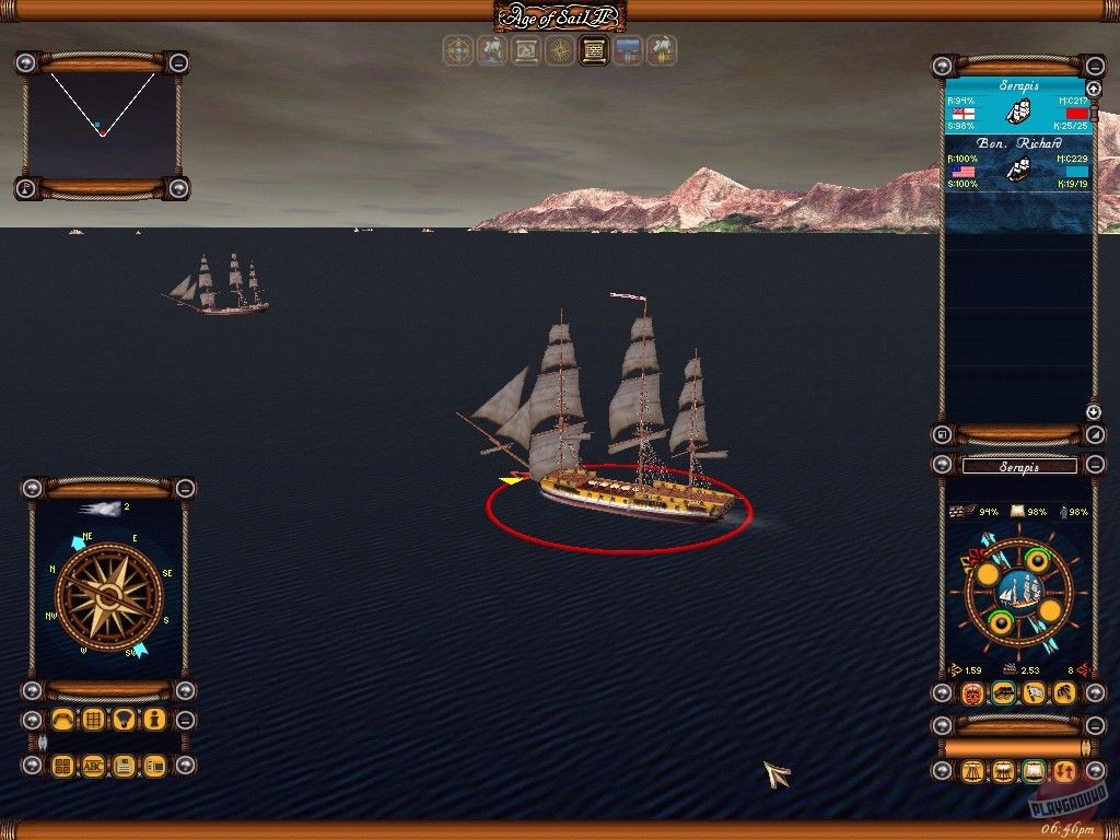 Скриншот из игры Age of Sail 2 - 12