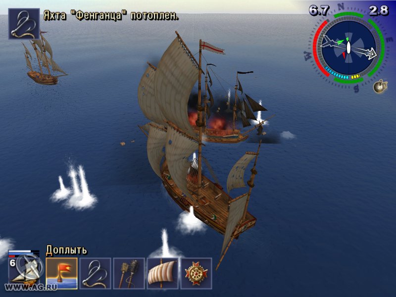 Скриншот из игры Пираты Карибского Моря - 19