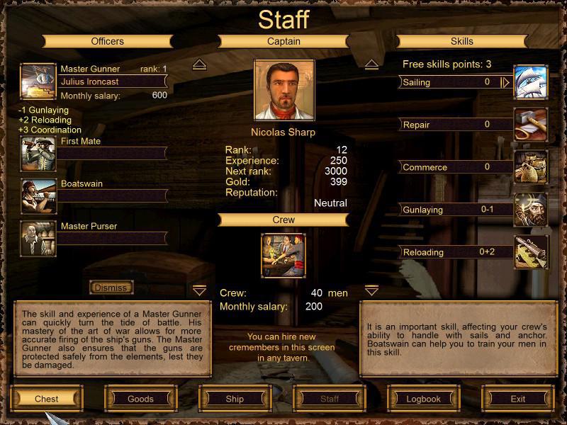 Скриншот из игры Sea Dogs - 50