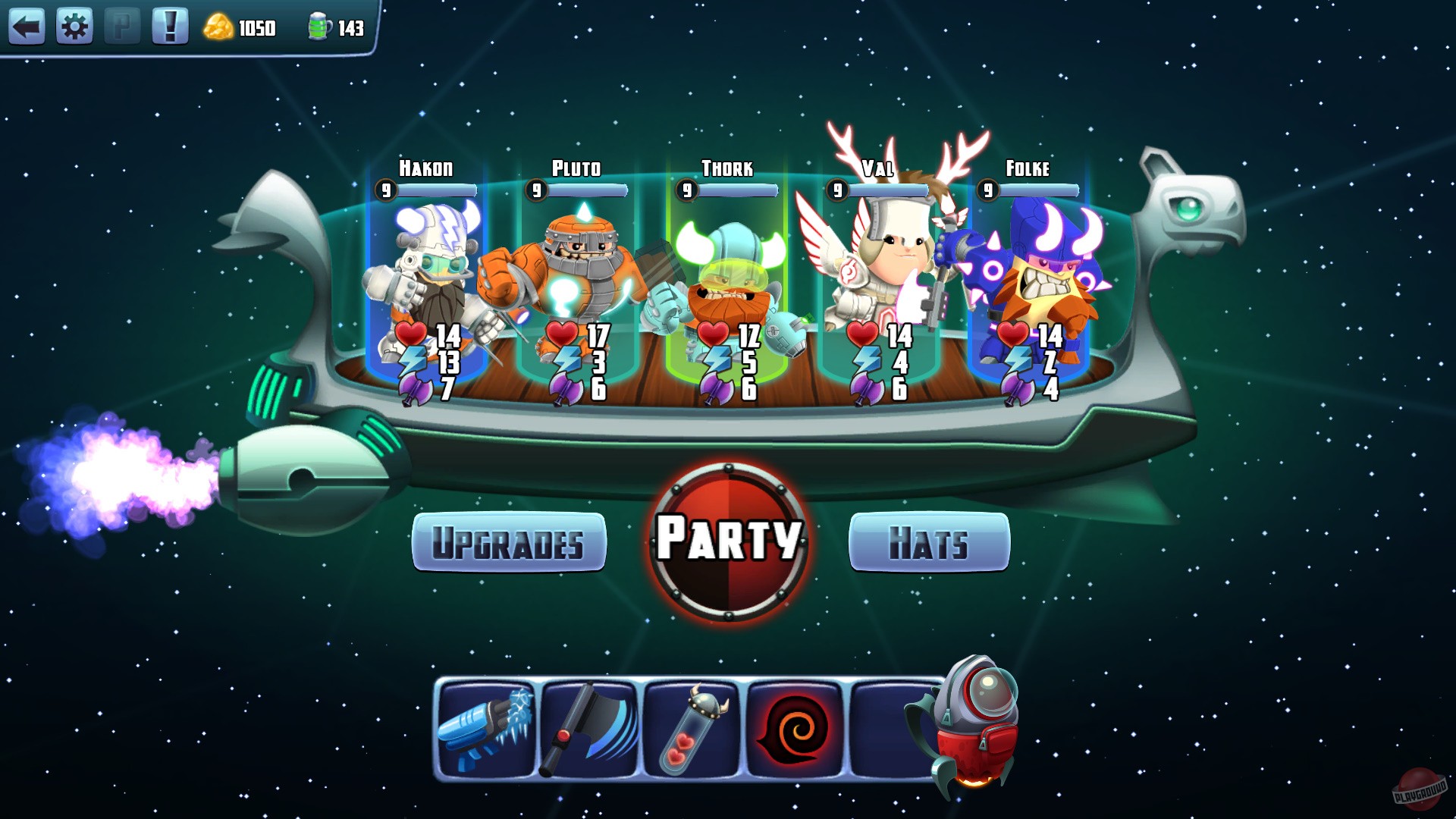 Скриншот из игры Star Vikings Forever - 17