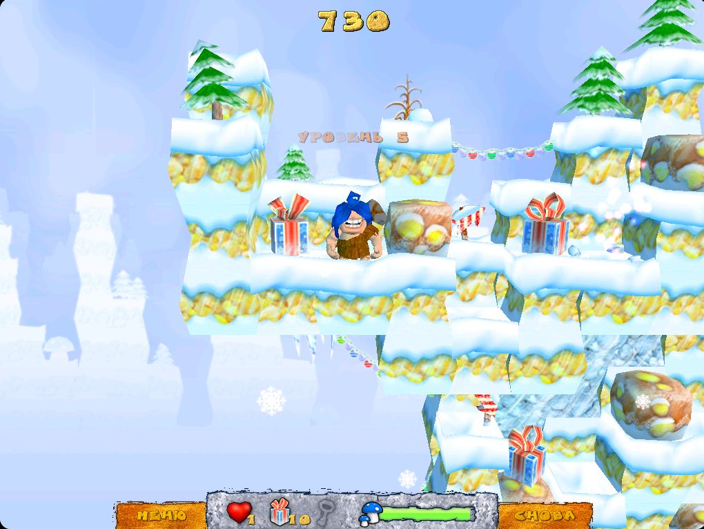 Скриншот из игры Грибоед. Рождественские приключения - 10