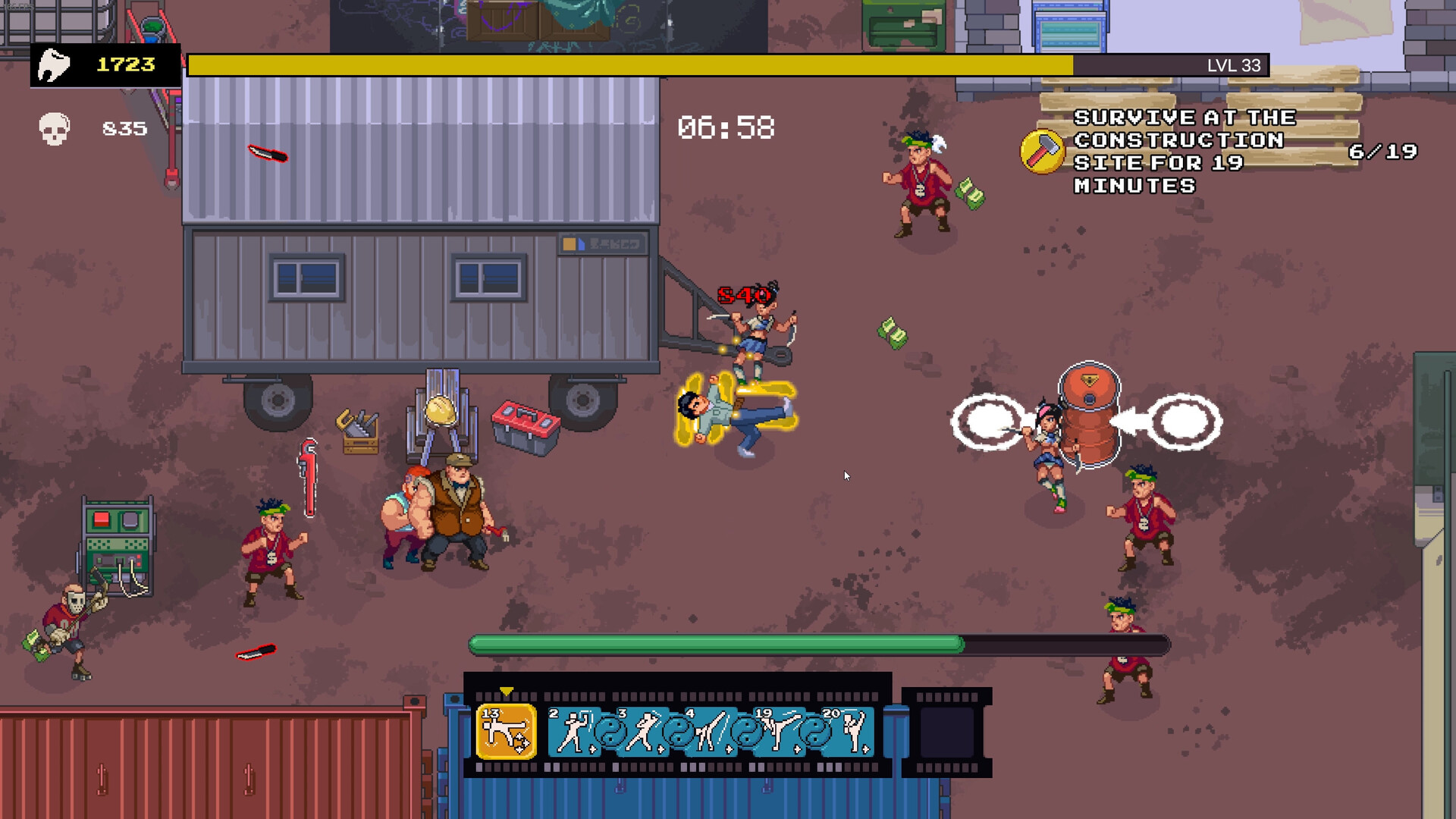 Скриншот из игры Karate Survivor - 46