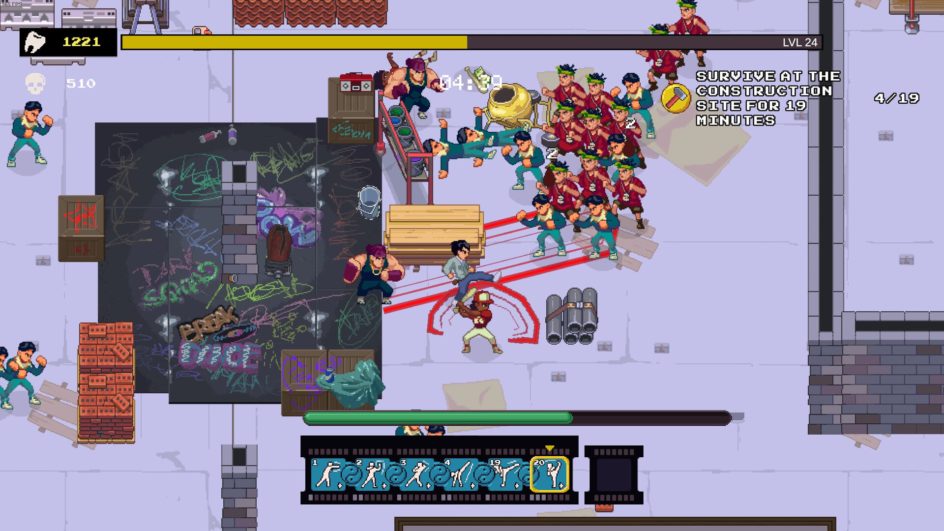 Скриншот из игры Karate Survivor - 24