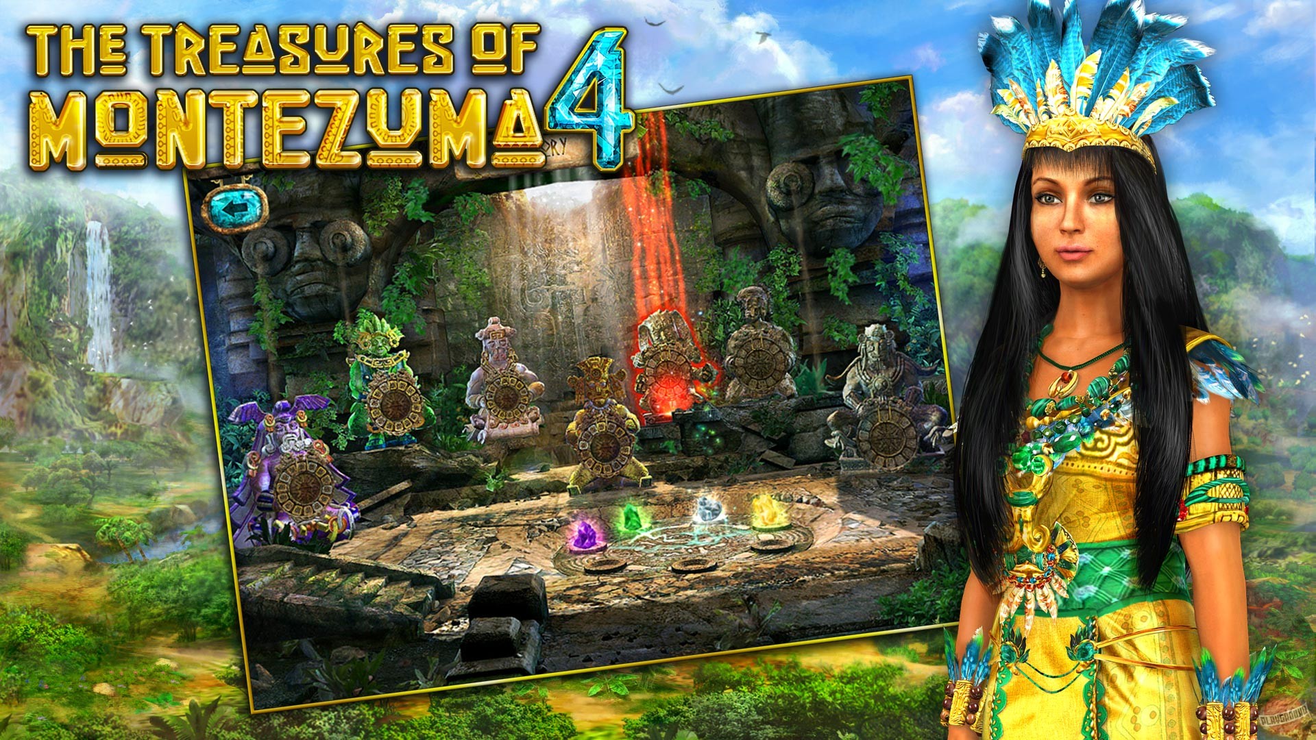 Скриншот из игры The Treasures of Montezuma 4 - 1