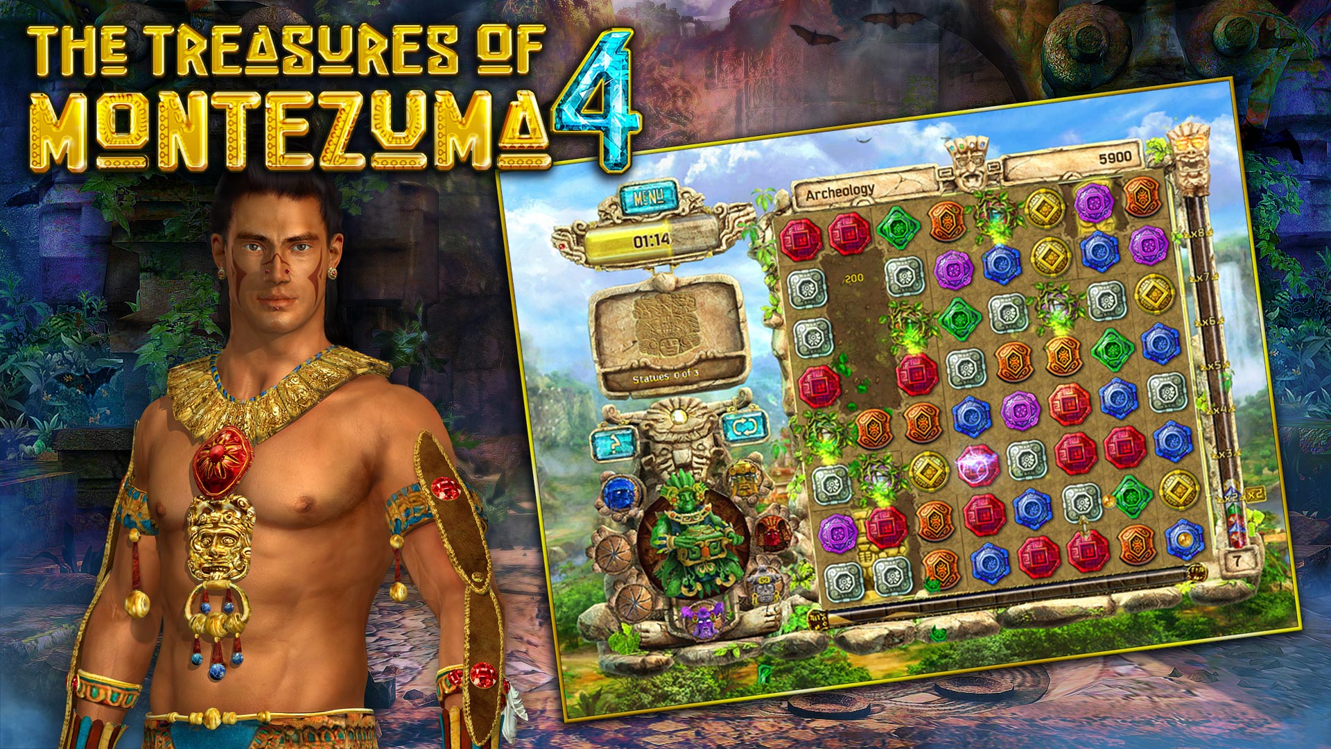 Скриншот из игры The Treasures of Montezuma 4 - 9