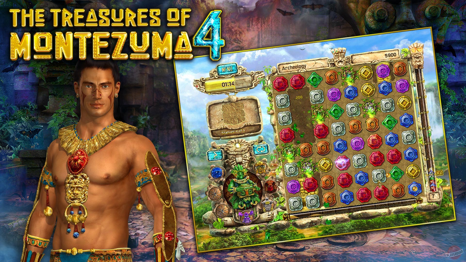 Скриншот из игры The Treasures of Montezuma 4 - 5