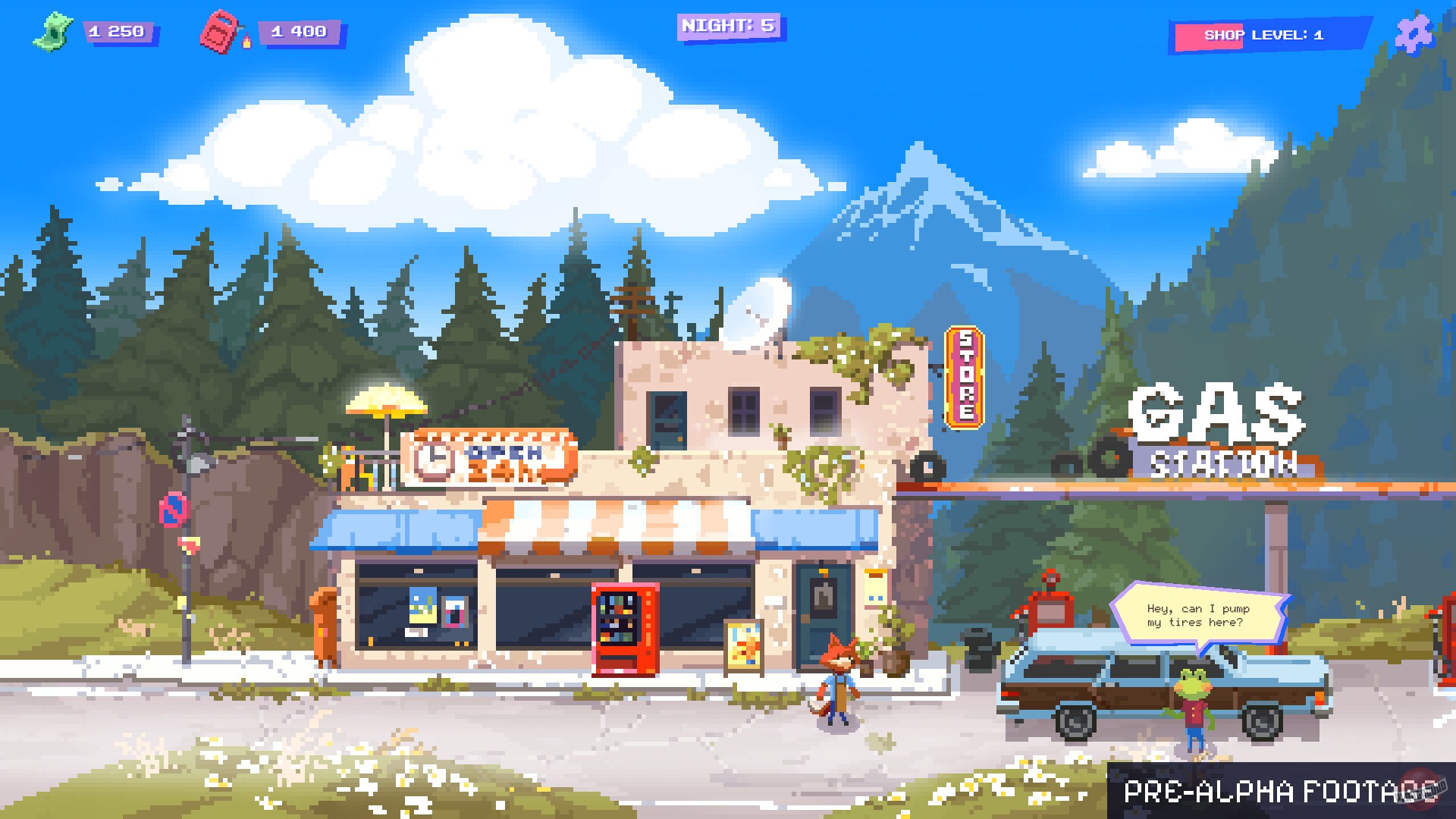 Скриншот из игры The Last Gas Station - 1