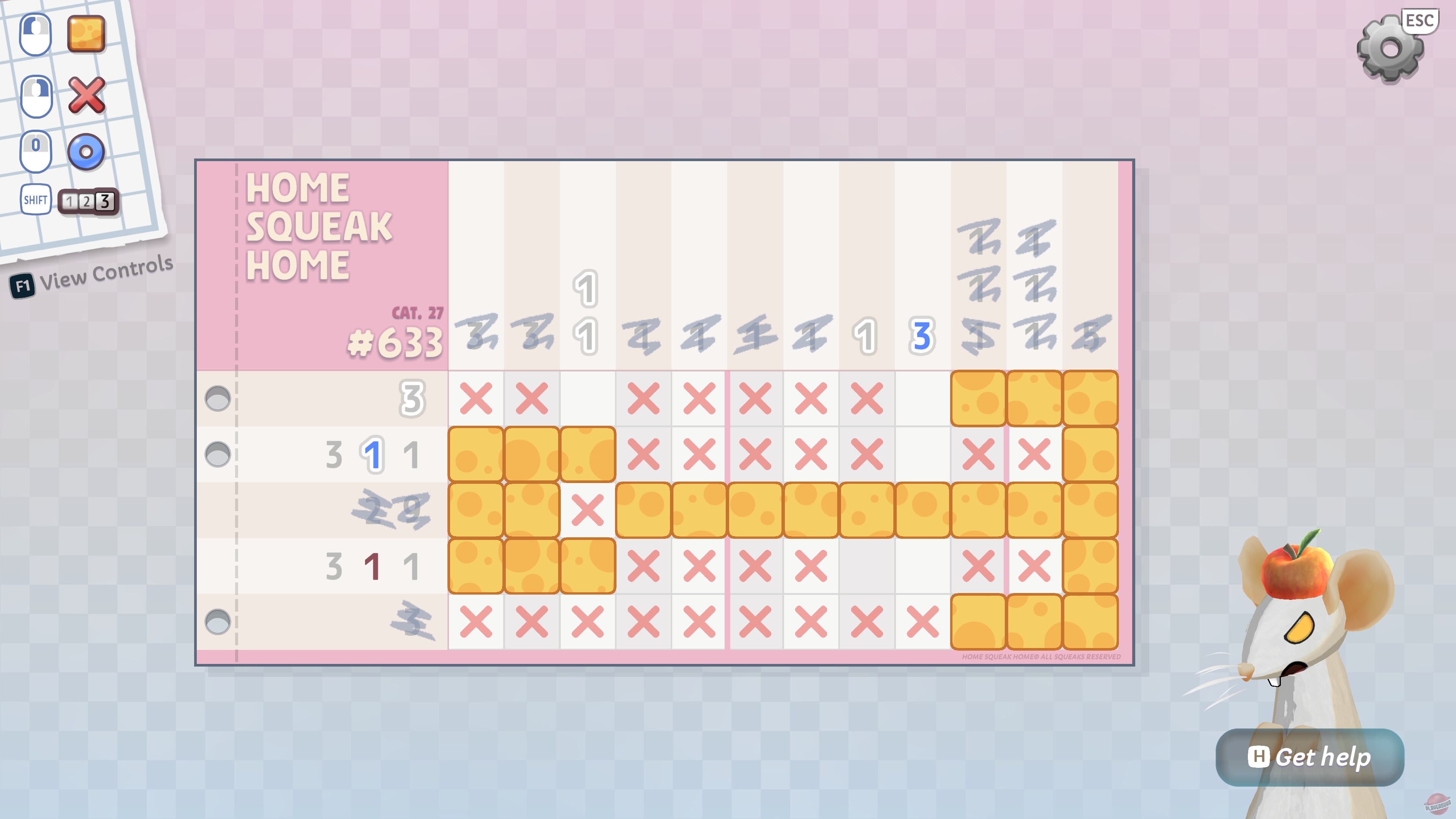 Скриншот из игры Squeakross: Home Squeak Home - 1