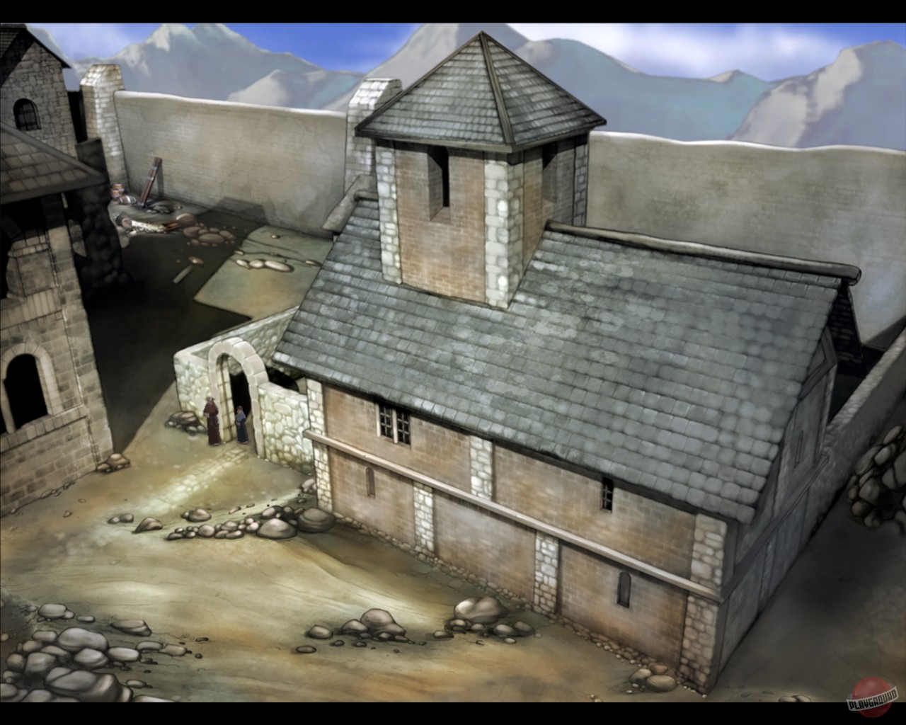 Скриншот из игры Murder in the Abbey - 24