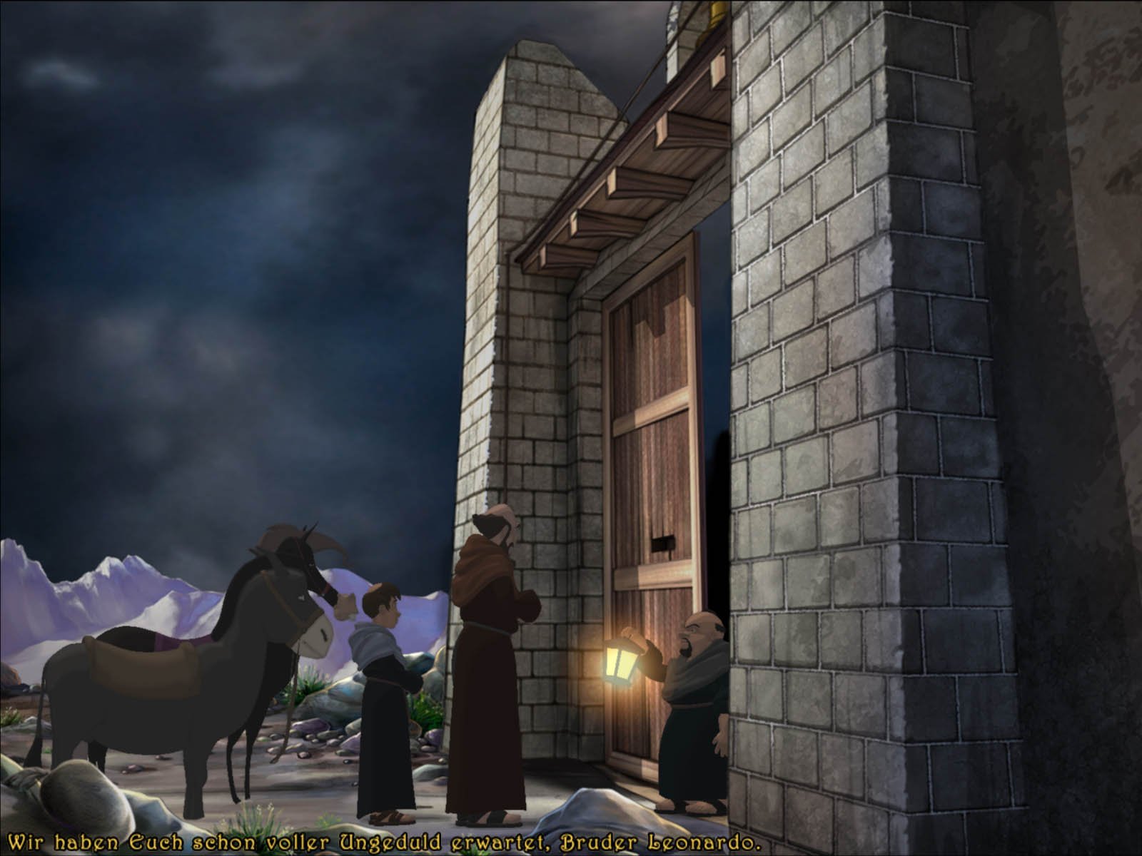 Скриншот из игры Murder in the Abbey - 2