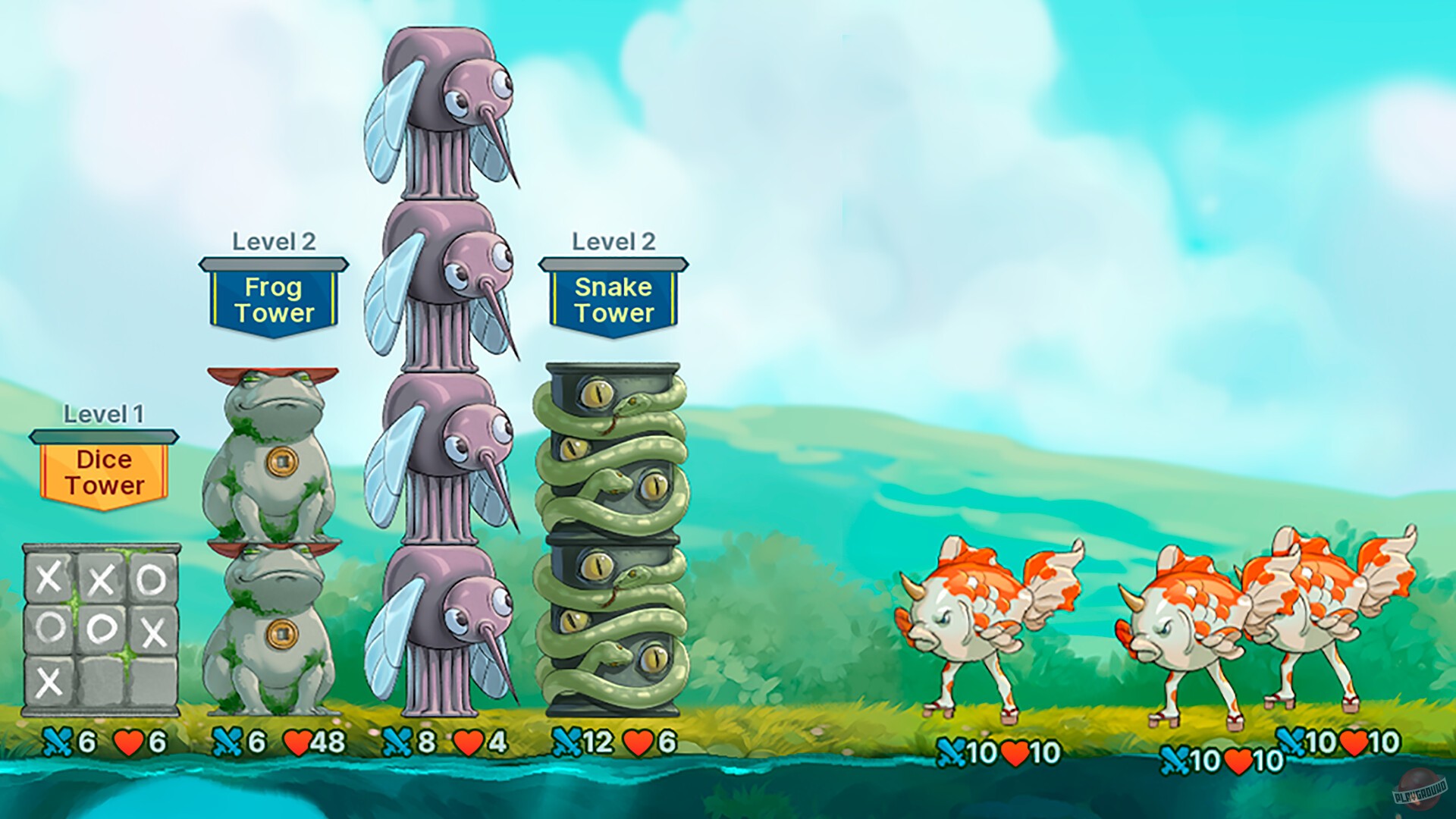 Скриншот из игры Epic Auto Towers - 4