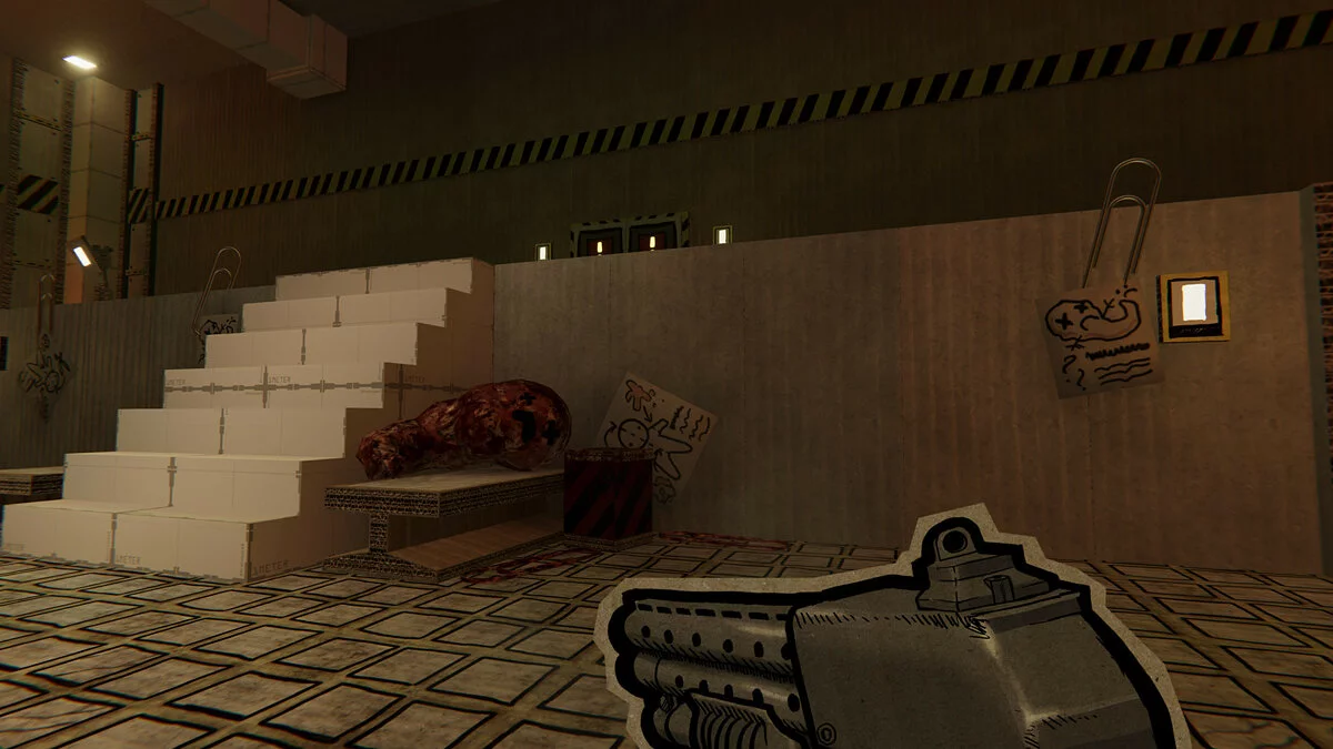 Скриншот из игры PAPERHEAD - 2