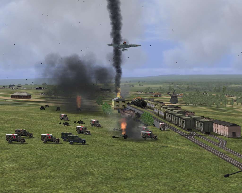 Скриншот из игры Ил-2 Штурмовик: Забытые сражения - Дороги Войны - 2