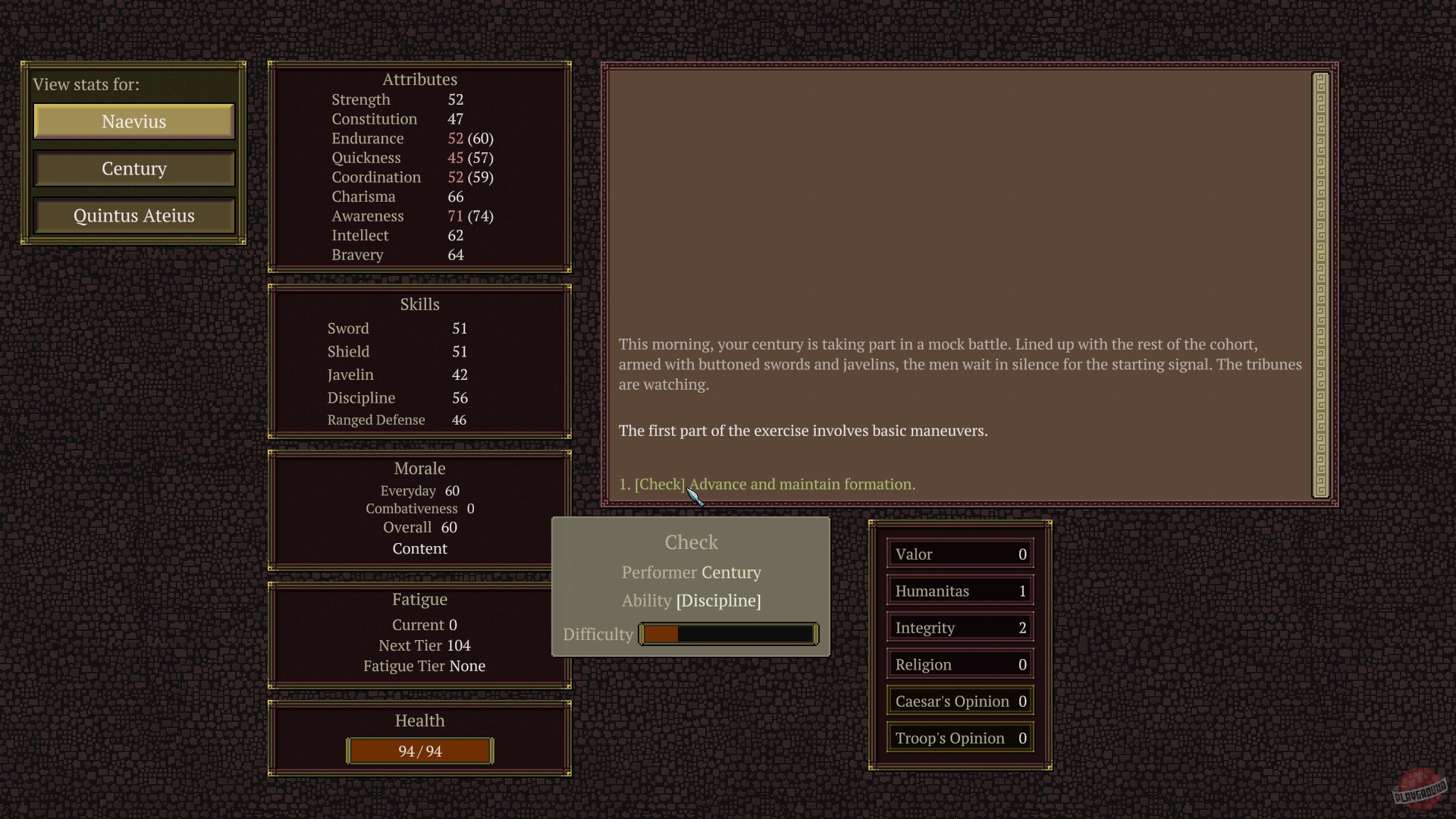 Скриншот из игры Never Second in Rome - 7