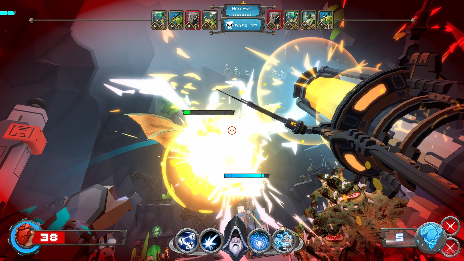 Скриншот из игры Dwarfenstein - 7