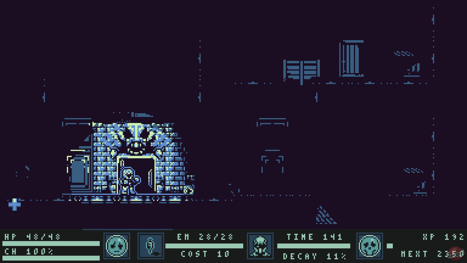 Скриншот из игры Powernaut Decay - 4