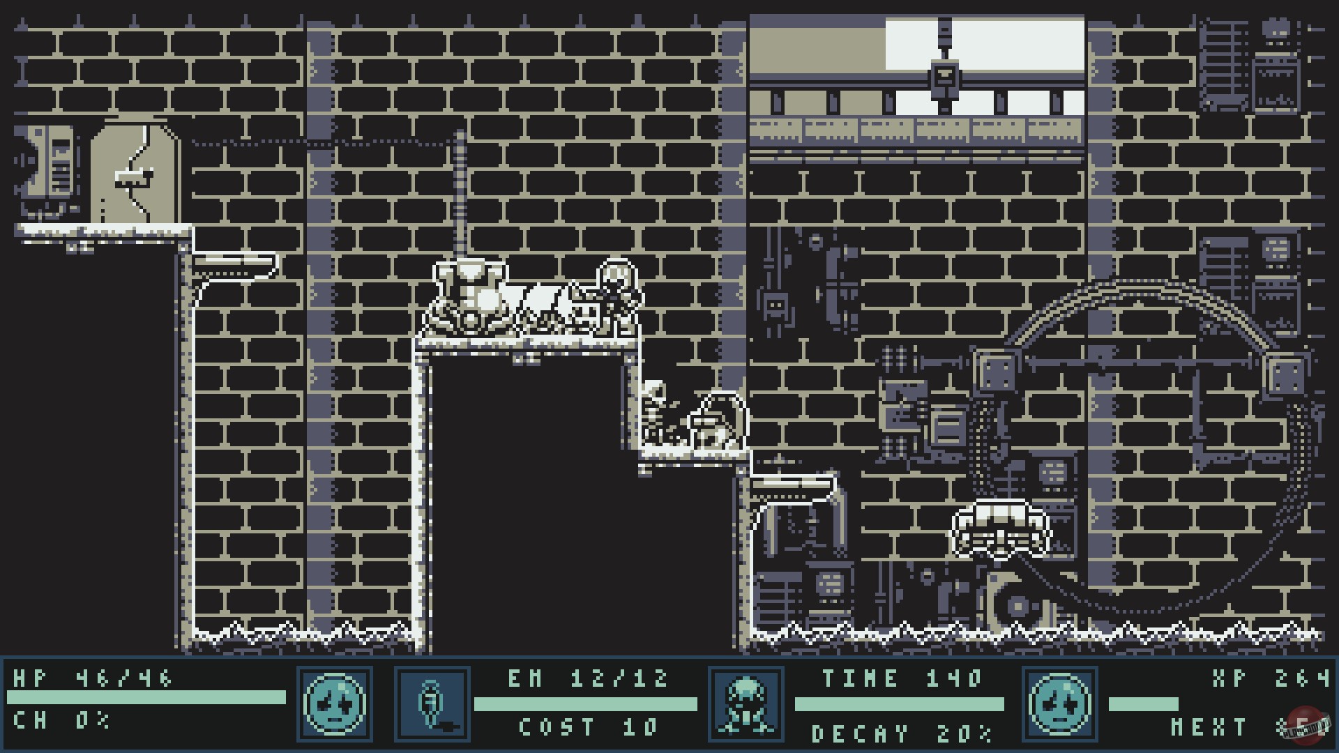 Скриншот из игры Powernaut Decay - 1