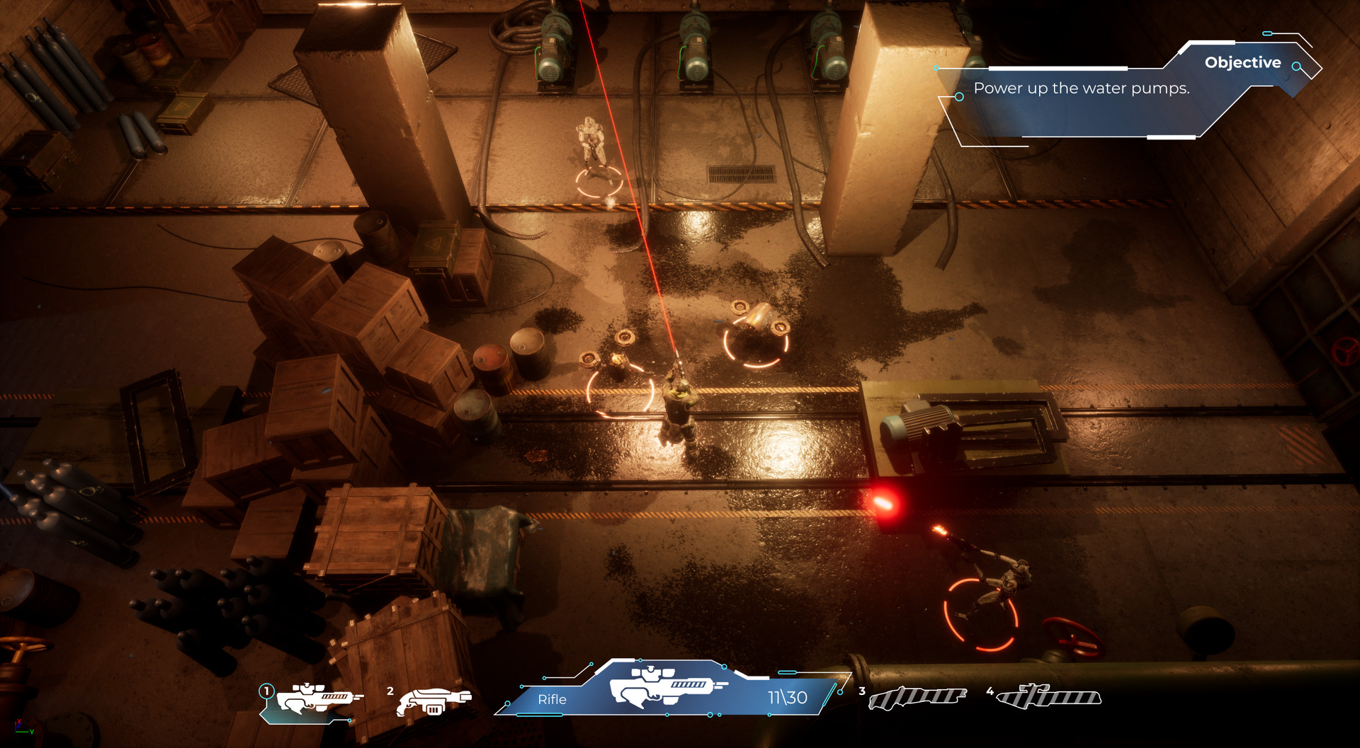 Скриншот из игры Security Guy vs AI: The Dawn of AI - 1