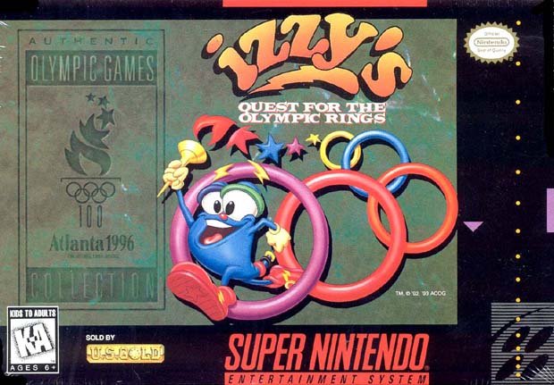 Обложка игры Izzy's Quest for the Olympic Rings
