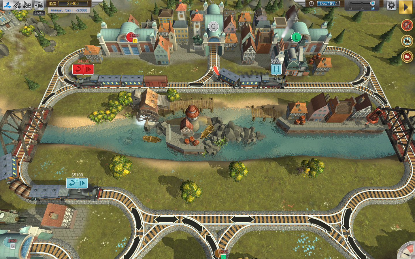 Скриншот из игры Train Valley - Germany - 4