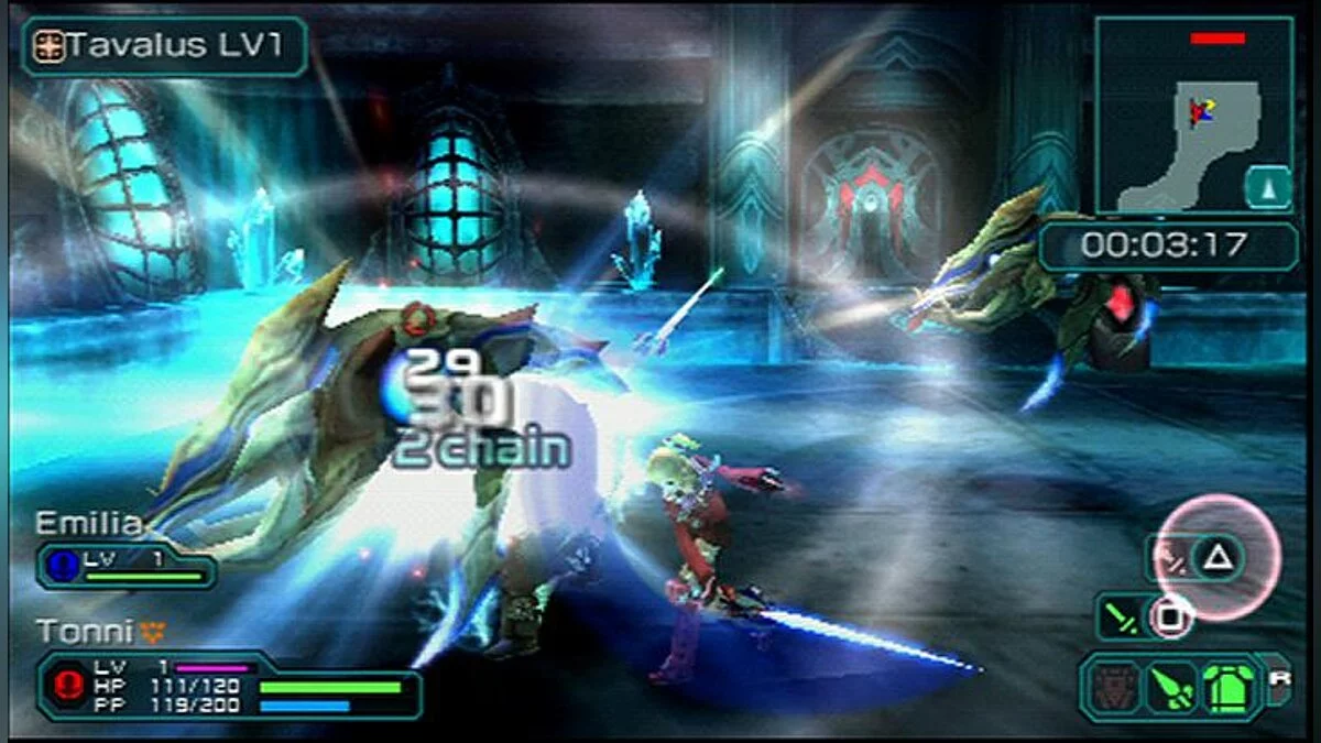 Скриншот из игры Phantasy Star Portable 2 - 11