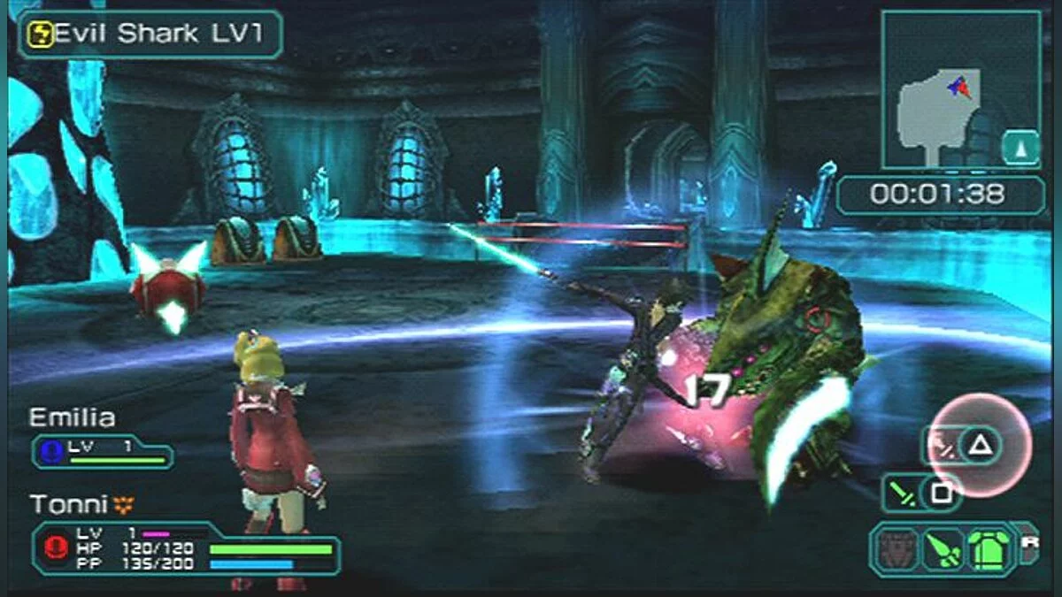 Скриншот из игры Phantasy Star Portable 2 - 16