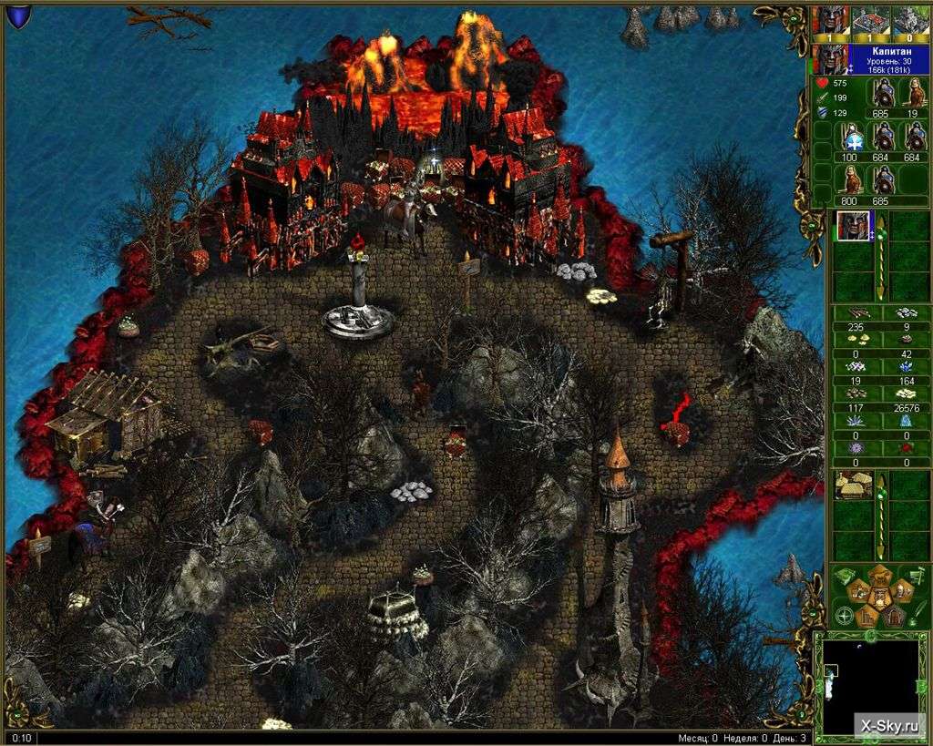 Скриншот из игры Герои Мальгримии 2: Нашествие некромантов - 1