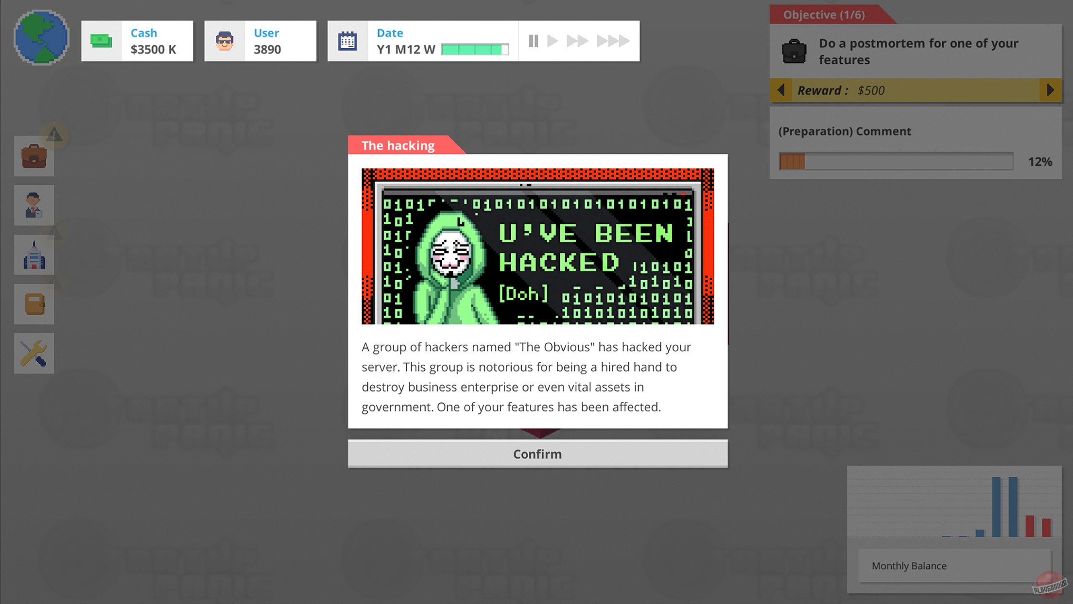 Скриншот из игры Startup Panic - 14