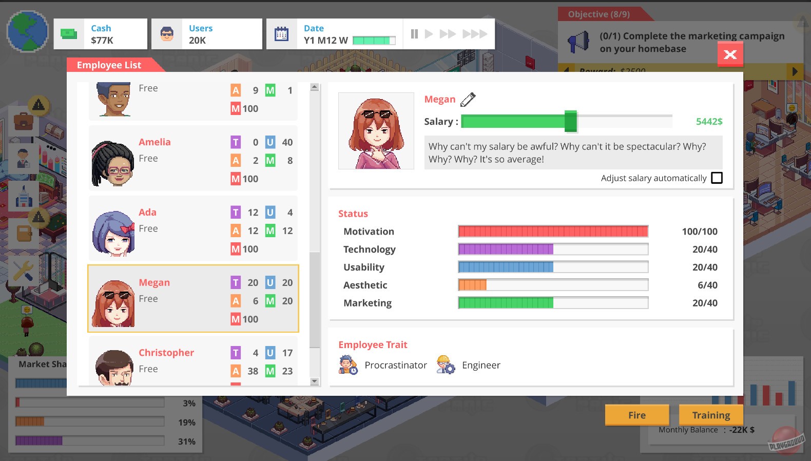 Скриншот из игры Startup Panic - 30