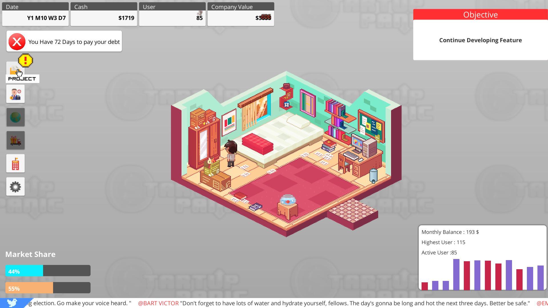 Скриншот из игры Startup Panic - 20