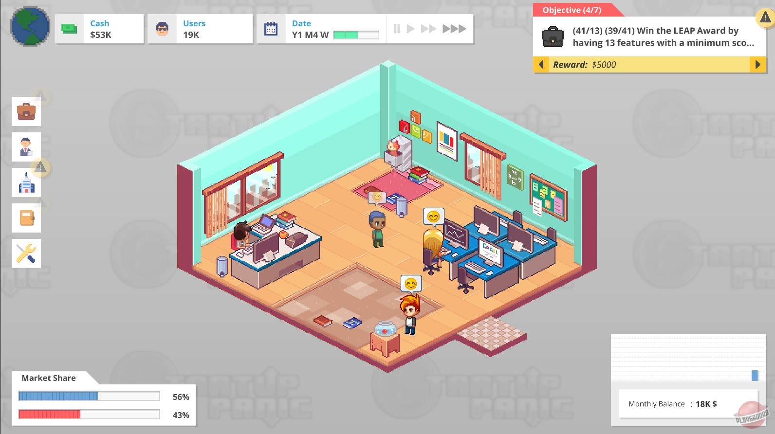 Скриншот из игры Startup Panic - 28