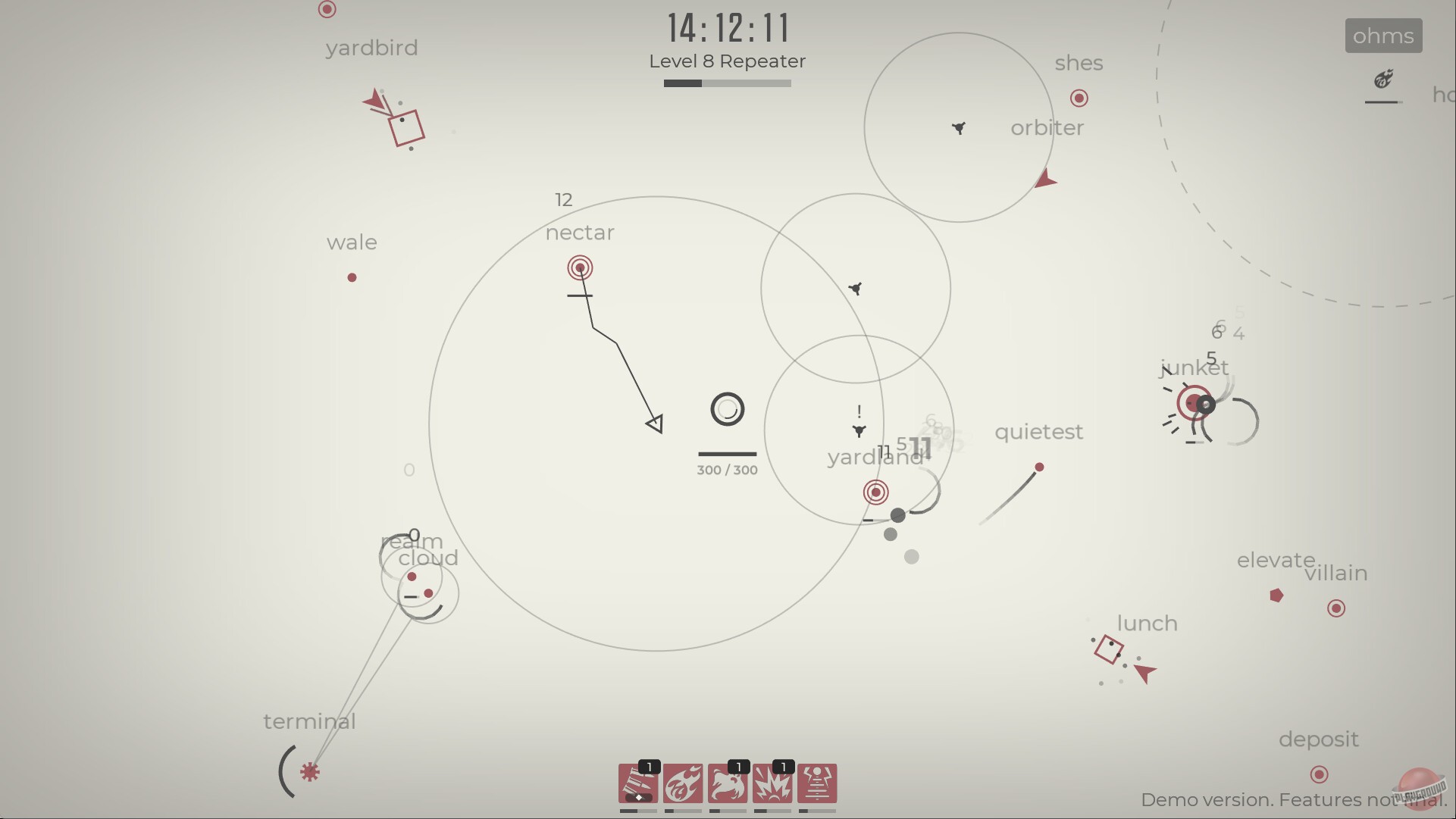 Скриншот из игры Glyphica: Typing Survival - 4