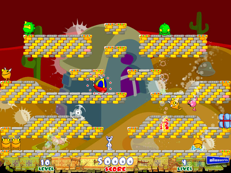 Скриншот из игры Snowy: the Bear's Adventures - 2