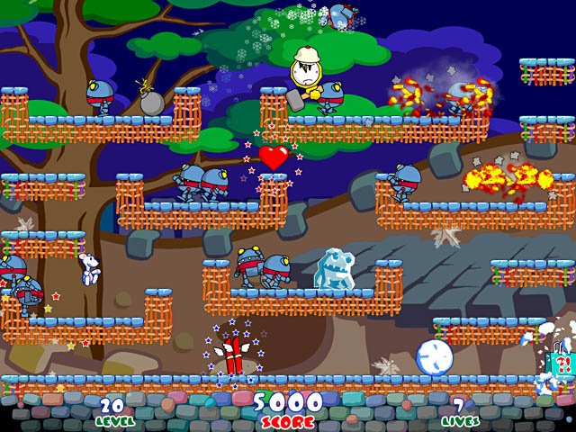 Скриншот из игры Snowy: the Bear's Adventures - 1