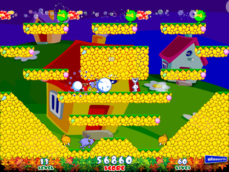 Скриншот из игры Snowy: the Bear's Adventures - 3