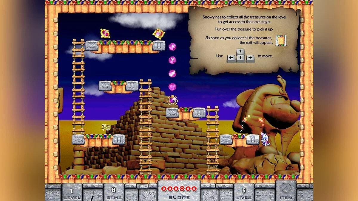 Скриншот из игры Snowy: Treasure Hunter - 14