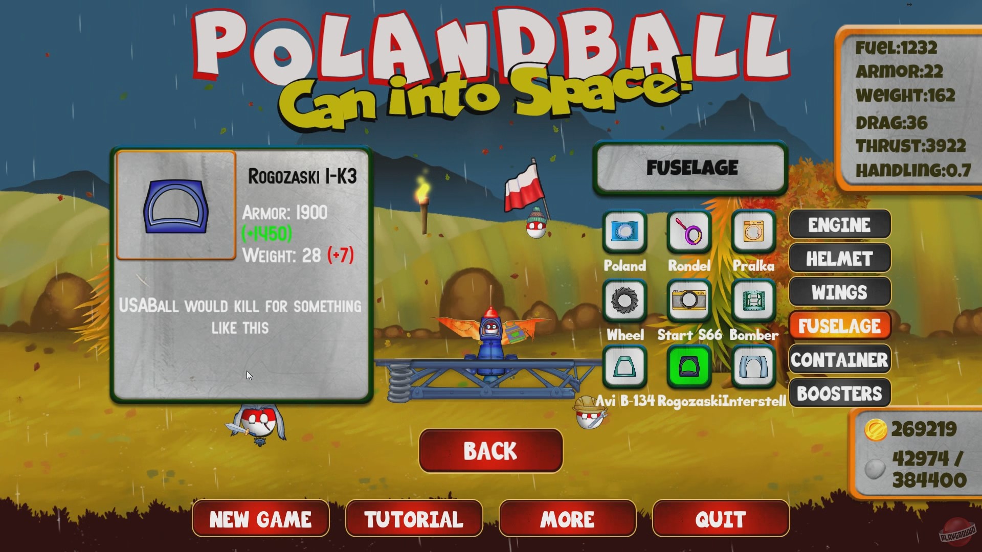 Скриншот из игры Polandball: Can into Space! - 13