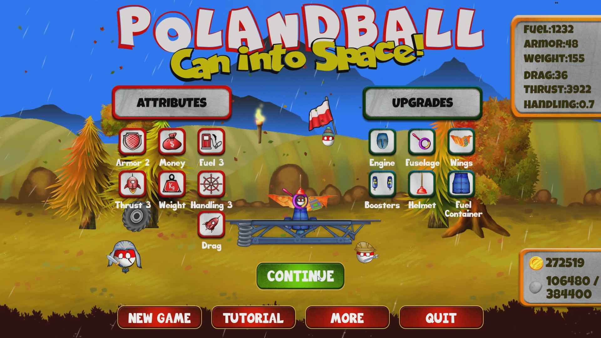 Скриншот из игры Polandball: Can into Space! - 3