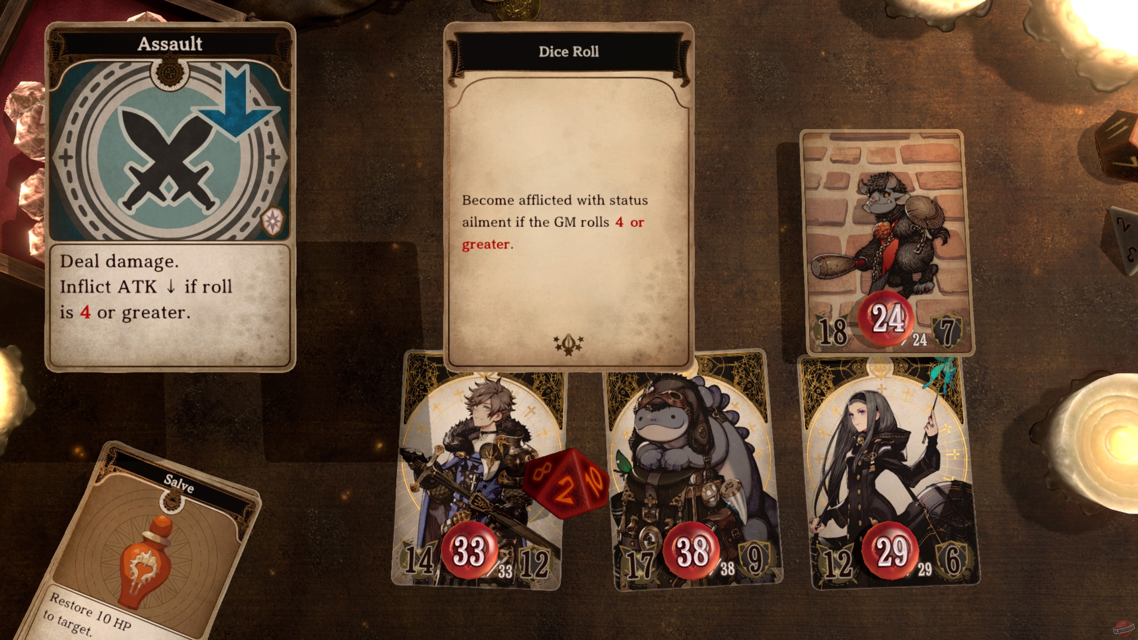 Скриншот из игры Voice of Cards: The Isle Dragon Roars - 49