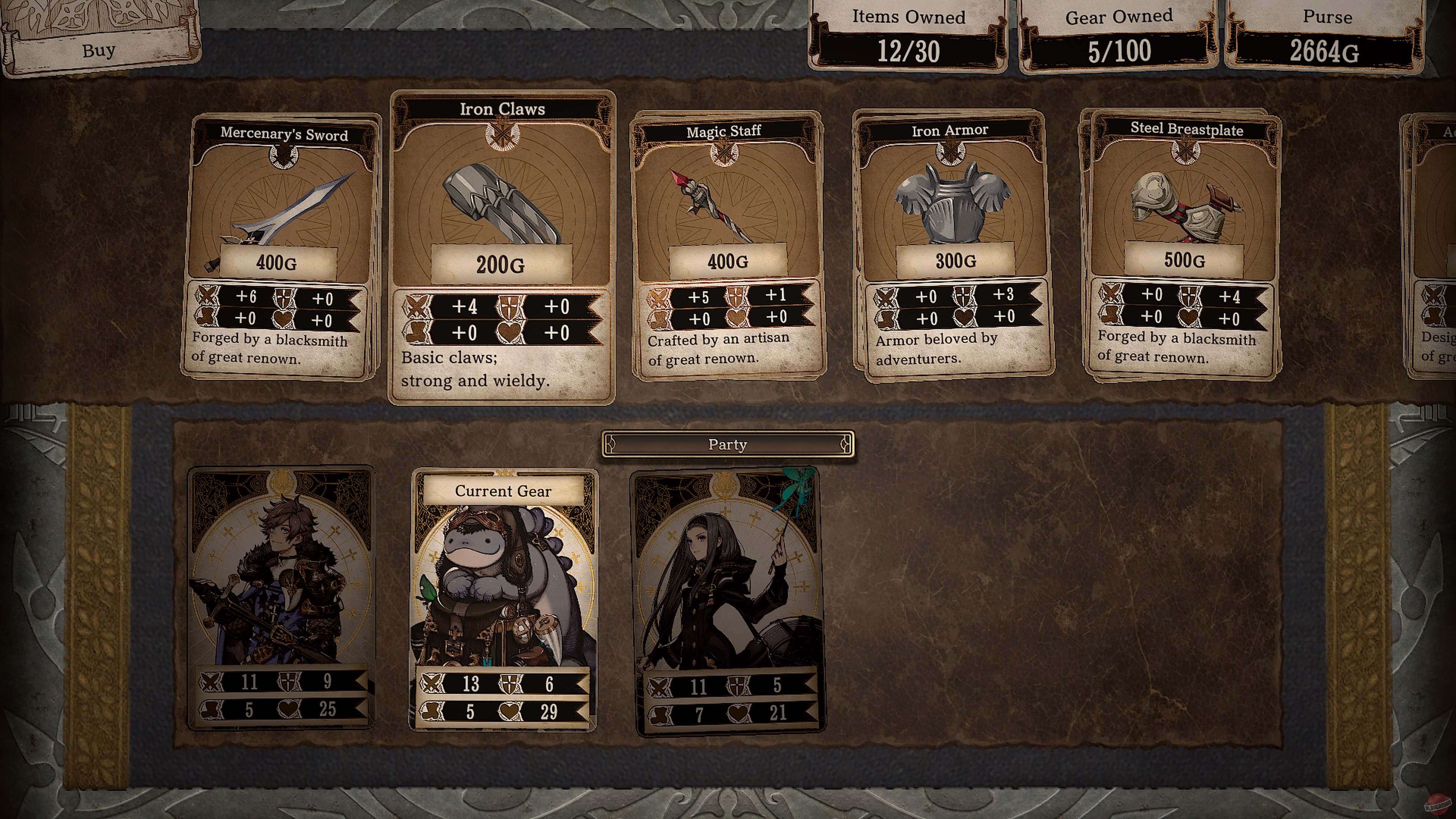 Скриншот из игры Voice of Cards: The Isle Dragon Roars - 46