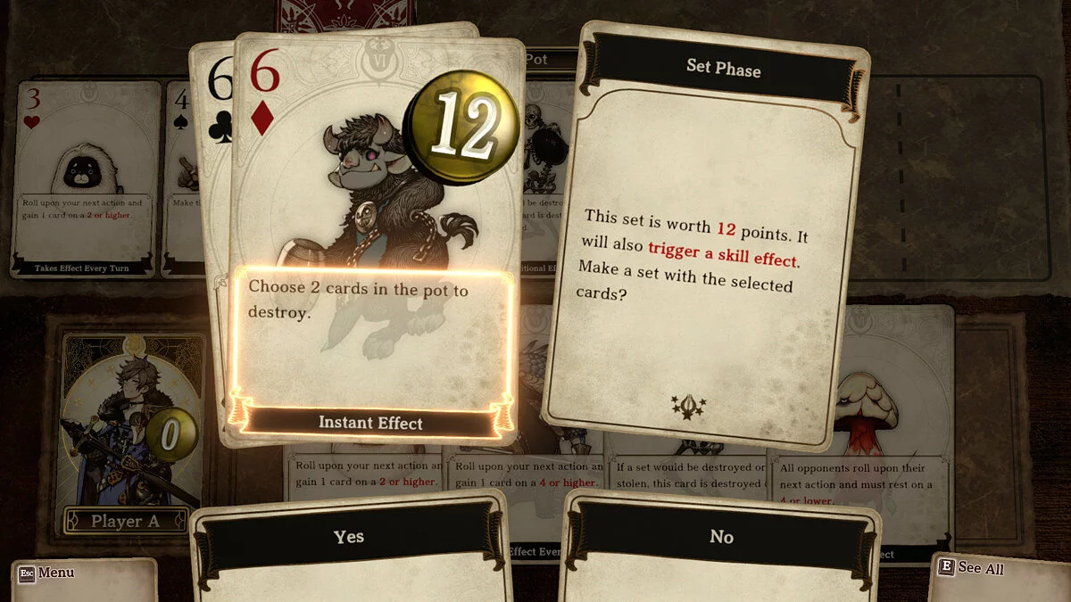 Скриншот из игры Voice of Cards: The Isle Dragon Roars - 18