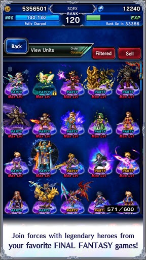 Скриншот из игры Final Fantasy: Brave Exvius - 29
