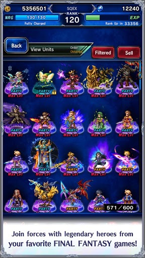 Скриншот из игры Final Fantasy: Brave Exvius - 22
