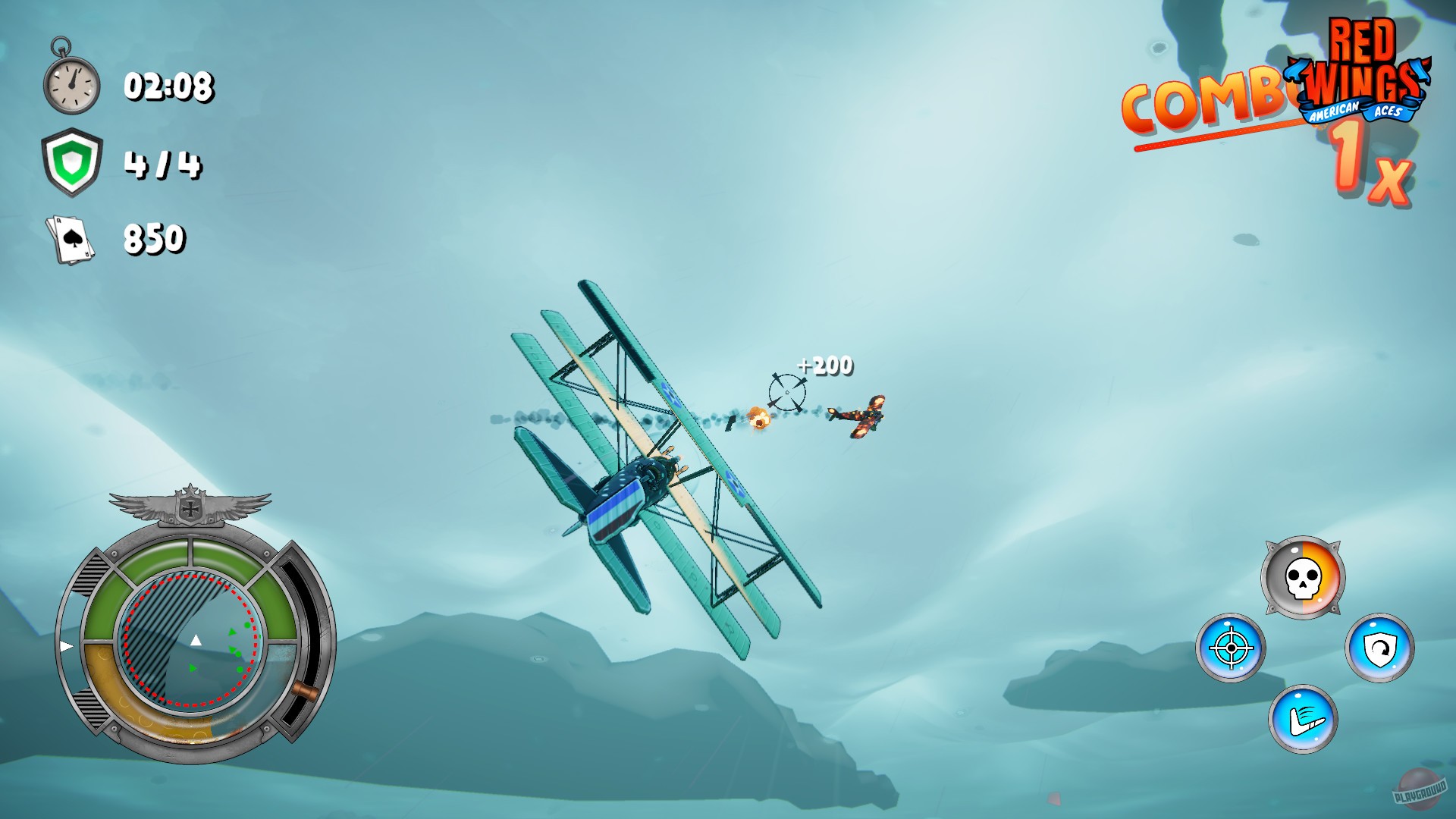 Скриншот из игры Red Wings: American Aces - 12