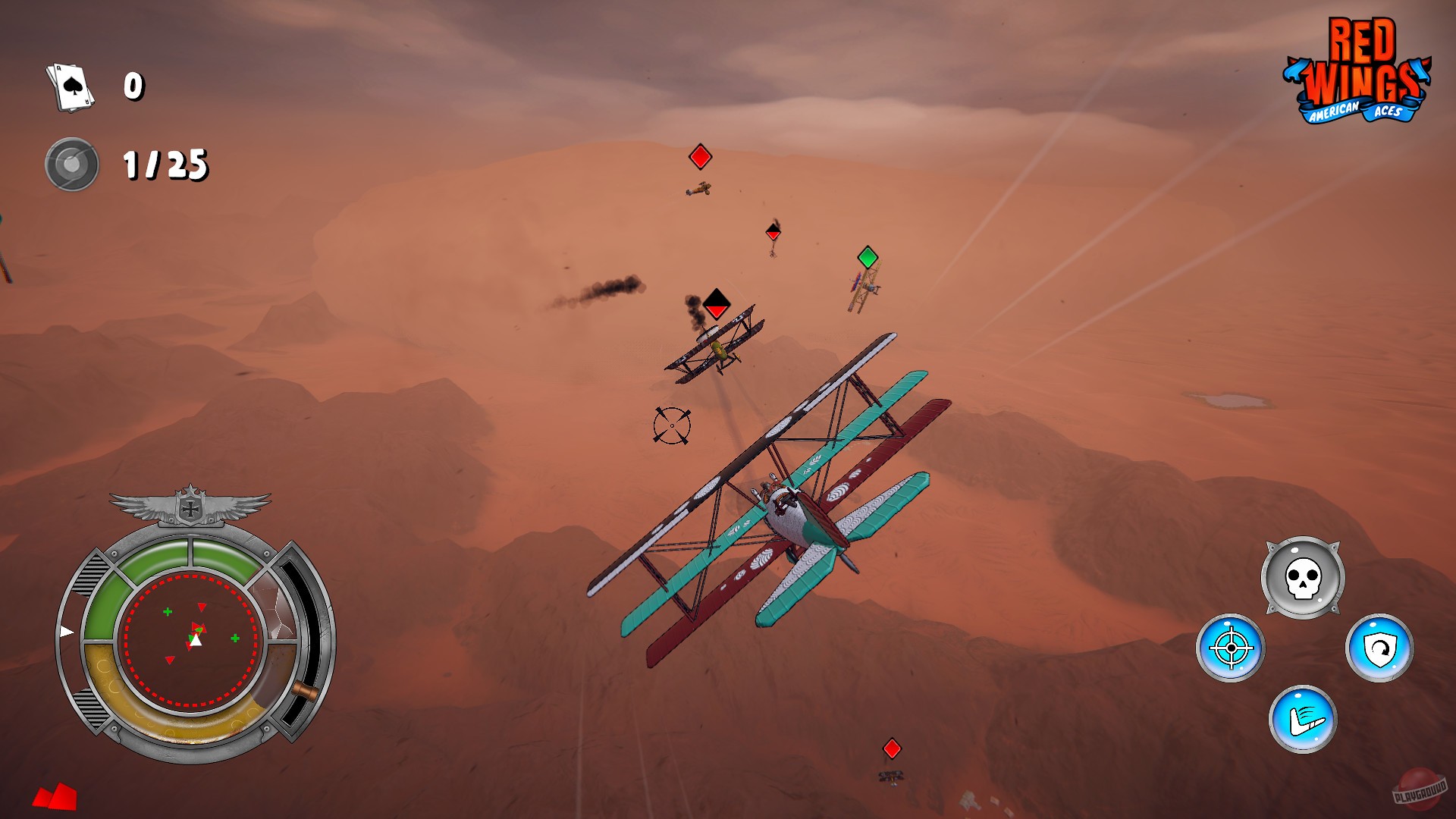 Скриншот из игры Red Wings: American Aces - 15