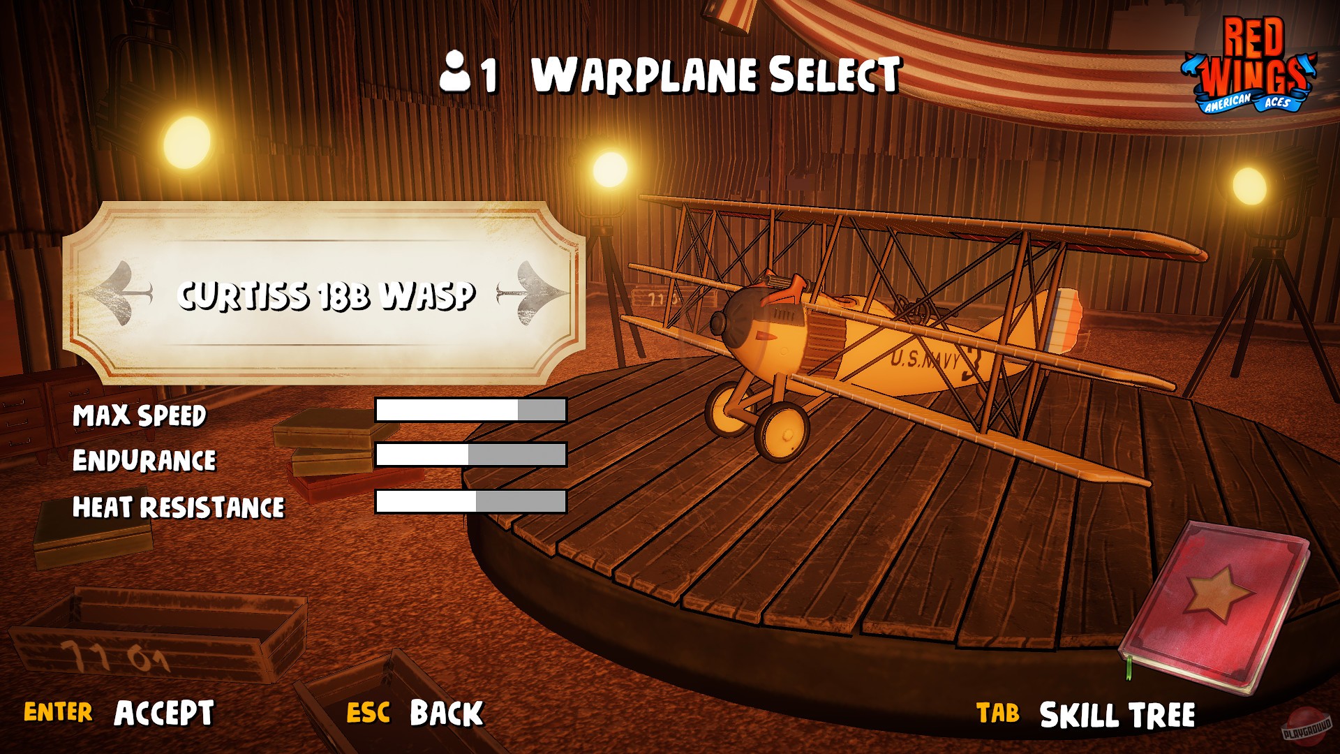 Скриншот из игры Red Wings: American Aces - 19